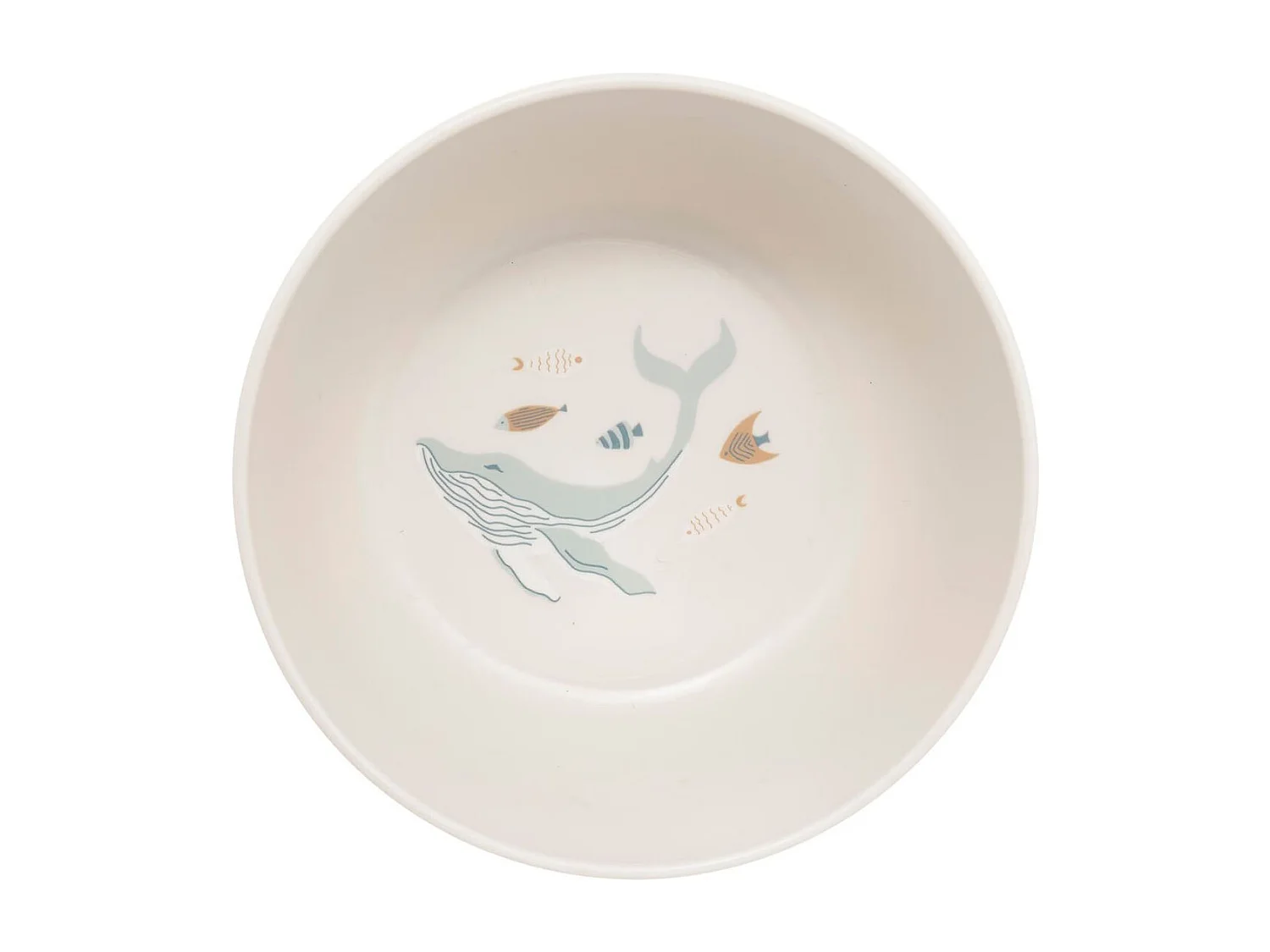 Set Repas 5 Pièces Bébé "Seav" 26cm Blanc