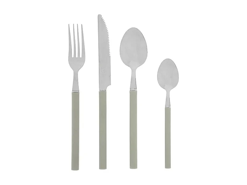 Ménagère 24 Pièces "Indonésie" 27cm Vert