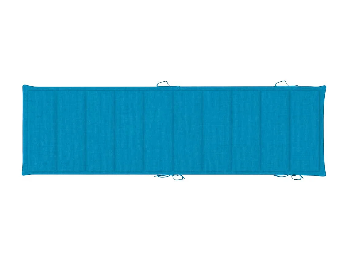 Espreguiçadeiras com almofadões 2 pcs madeira de acácia maciça