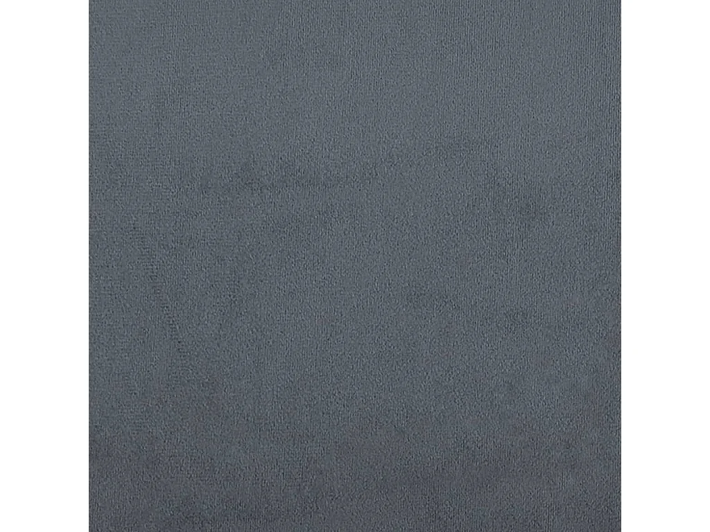 Sitzbank Dunkelgrau 108x79x79 cm Samt