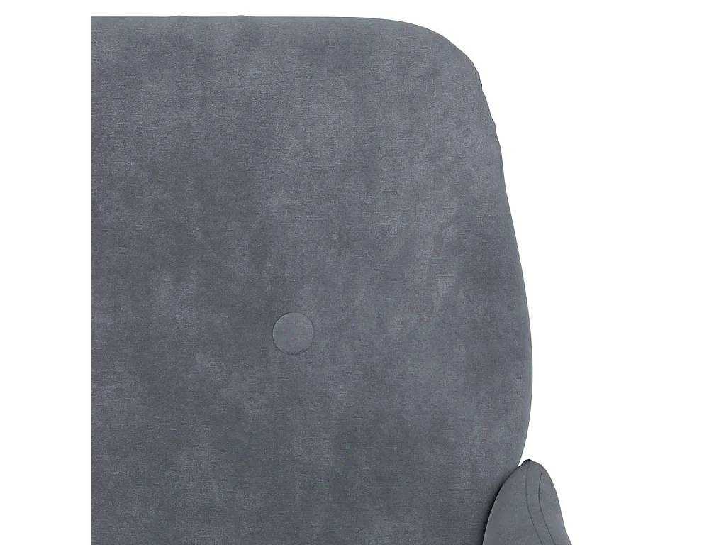 Sitzbank Dunkelgrau 108x79x79 cm Samt