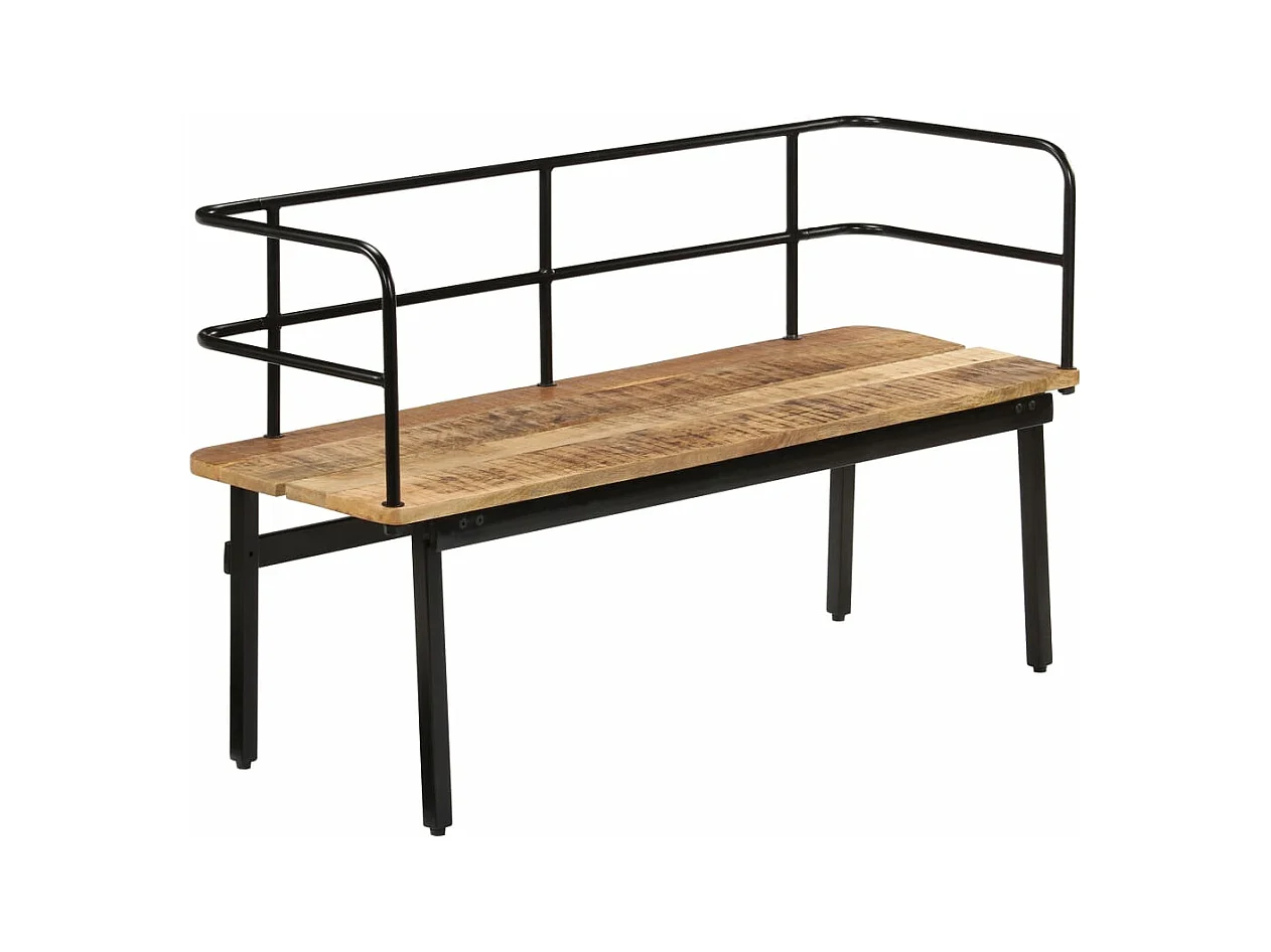 Banc 120 x 40 x 70 cm Bois de manguier massif