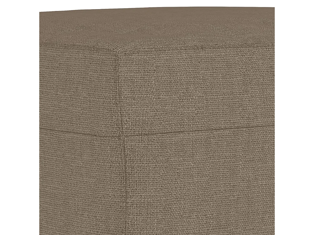 Banco 100x35x41 cm tecido cinza-acastanhado