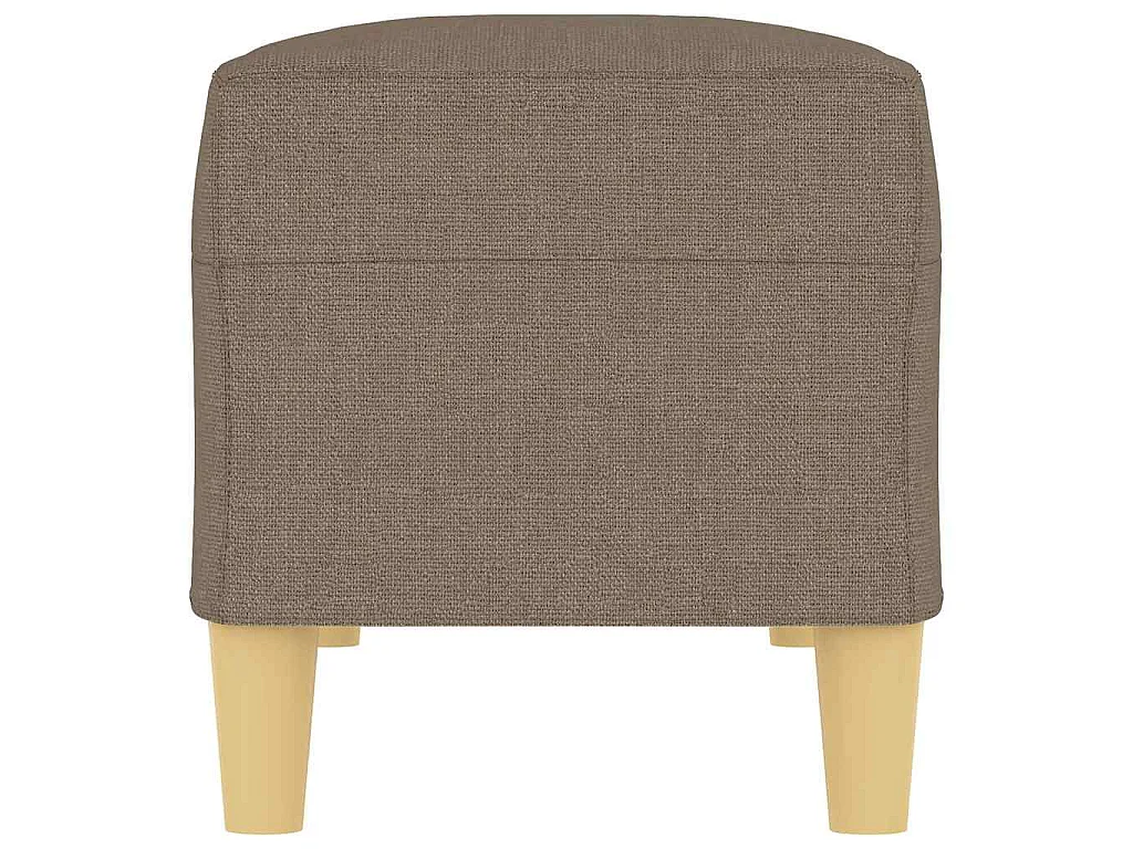 Banc Taupe 100x35x41 cm Tissu