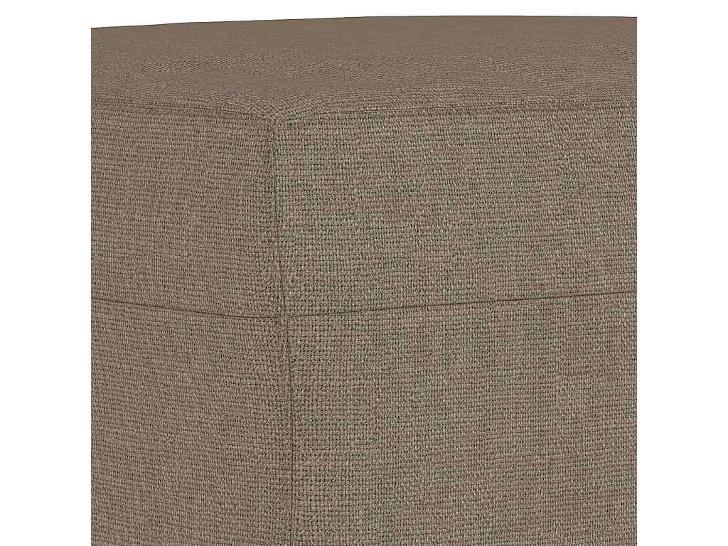 Banc Taupe 100x35x41 cm Tissu