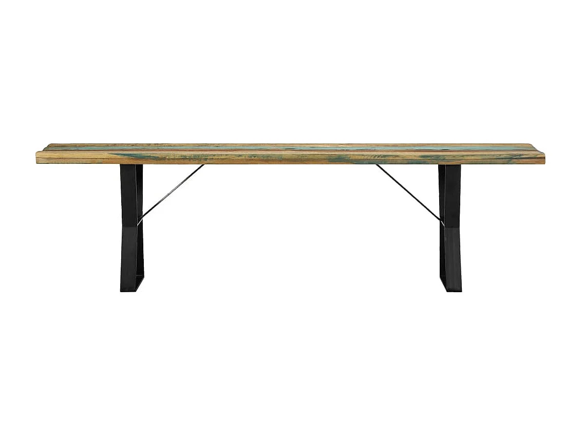 Banc 160 cm Bois de récupération massif