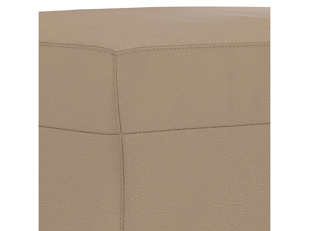 Panca Cappuccino 70x35x41 cm in Similpelle