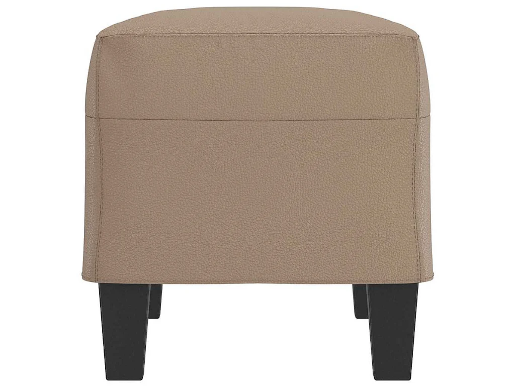 Banc Cappuccino 70x35x41 cm Similicuir