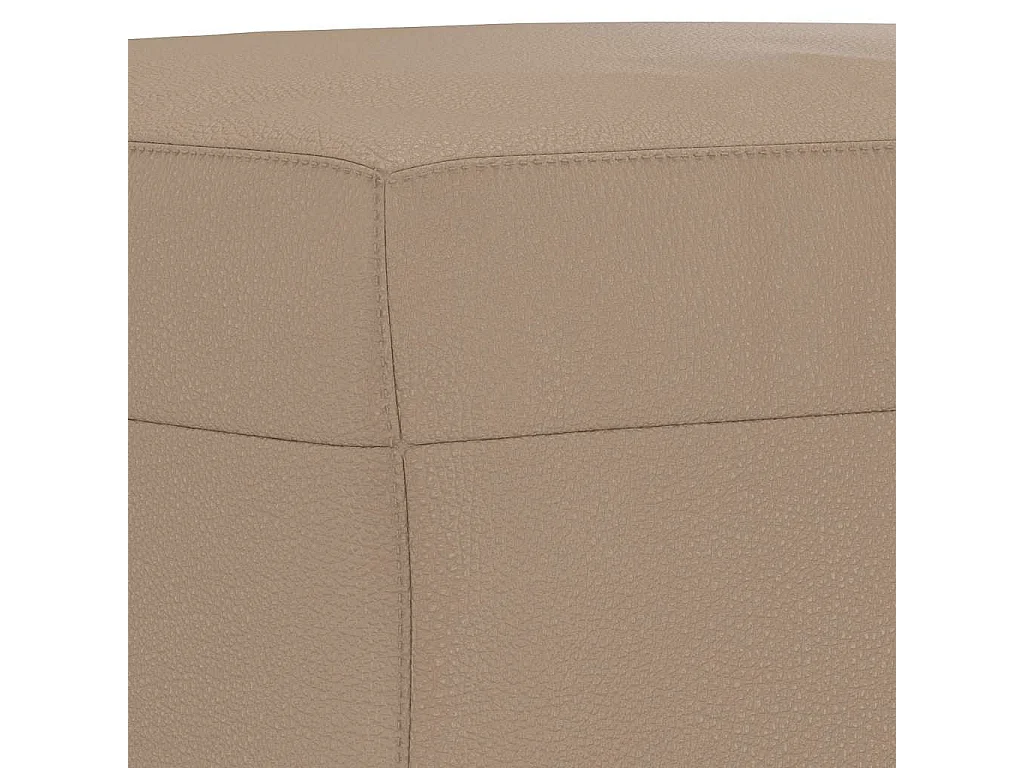 Banc Cappuccino 70x35x41 cm Similicuir