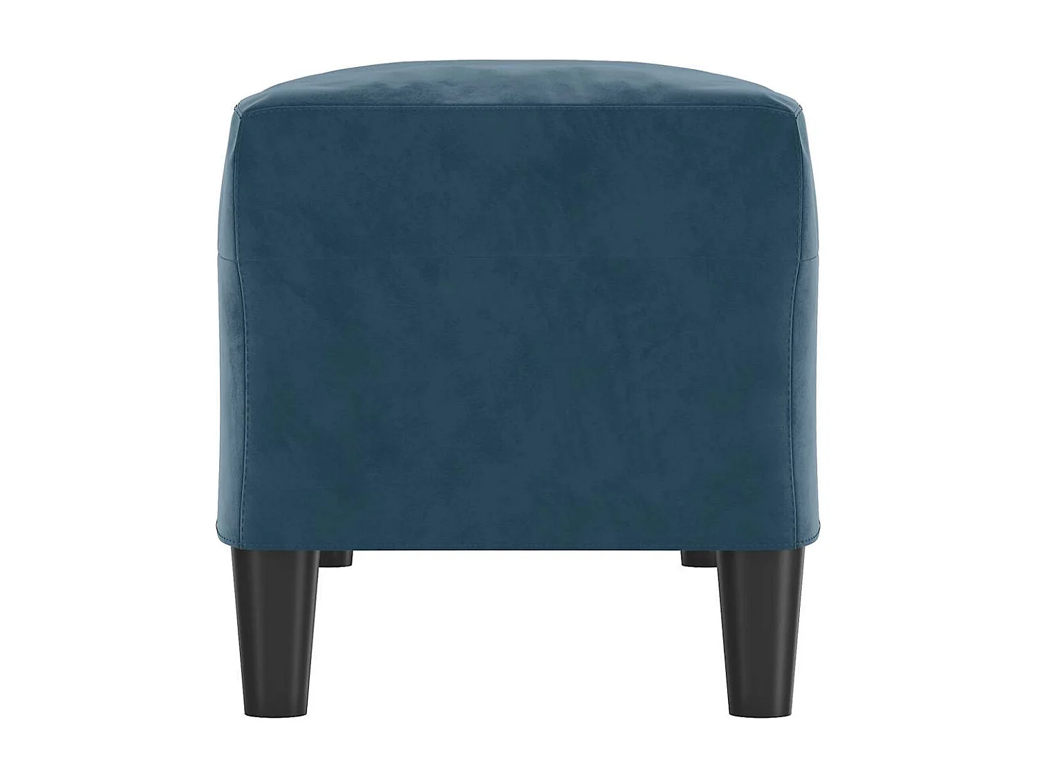 Banc Bleu 100x35x41 cm Velours