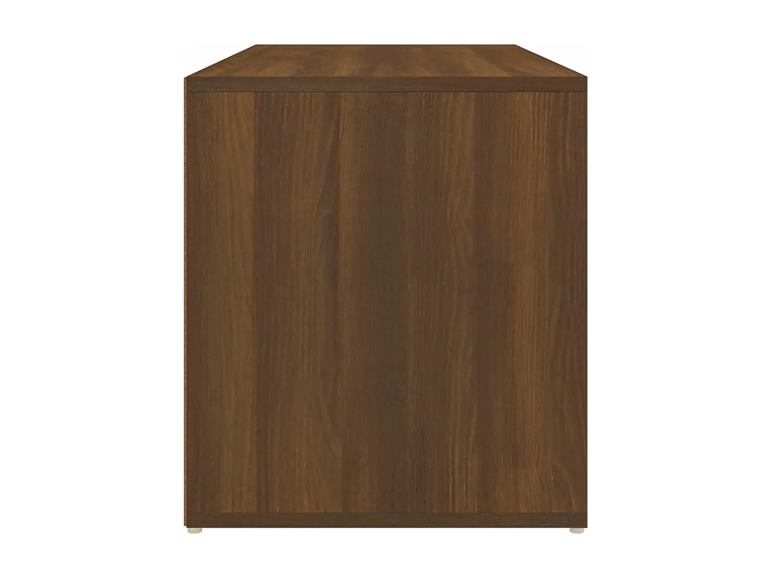 Banco corredor 80x40x45 cm derivados madeira carvalho castanho