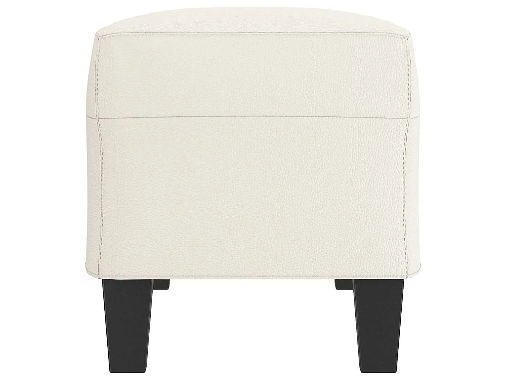 Banc Crème 100x35x41 cm Similicuir