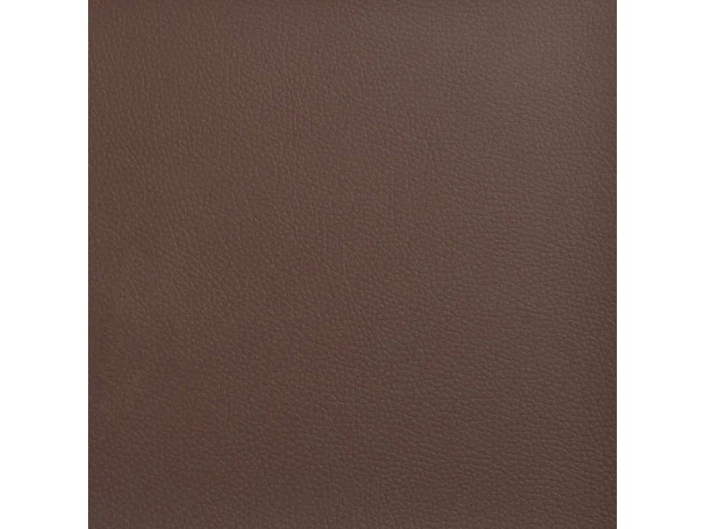 Bankje 100x35x41 cm kunstleer bruin