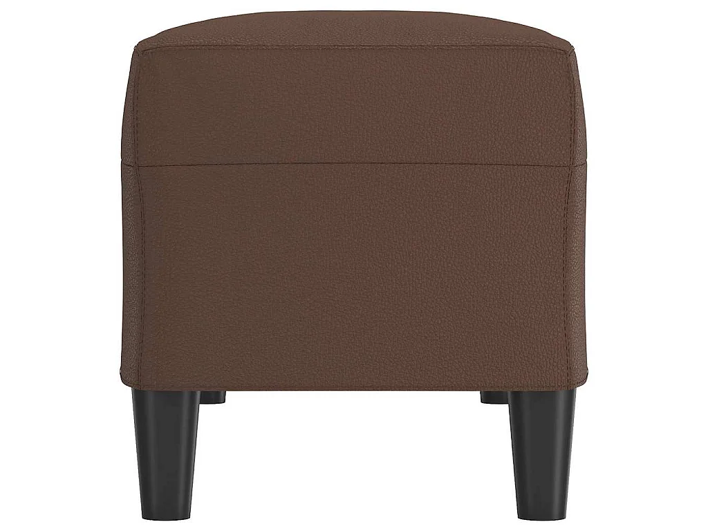 Banc Marron 100x35x41 cm Similicuir