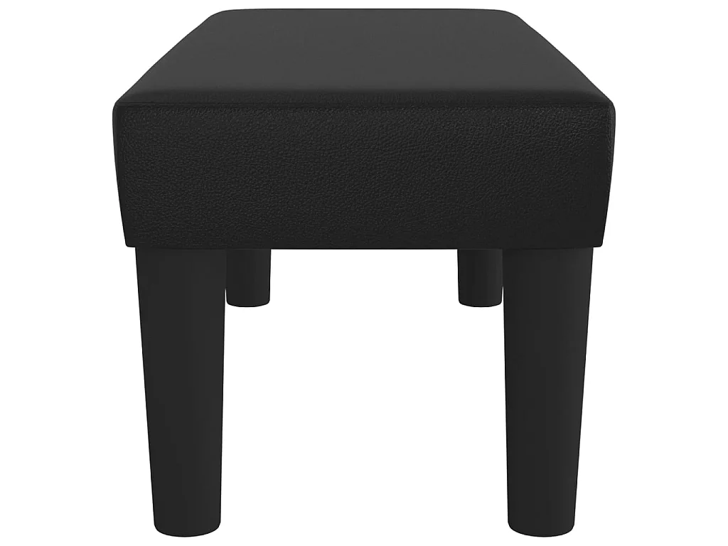 Banco 70x30x30 cm couro artificial preto