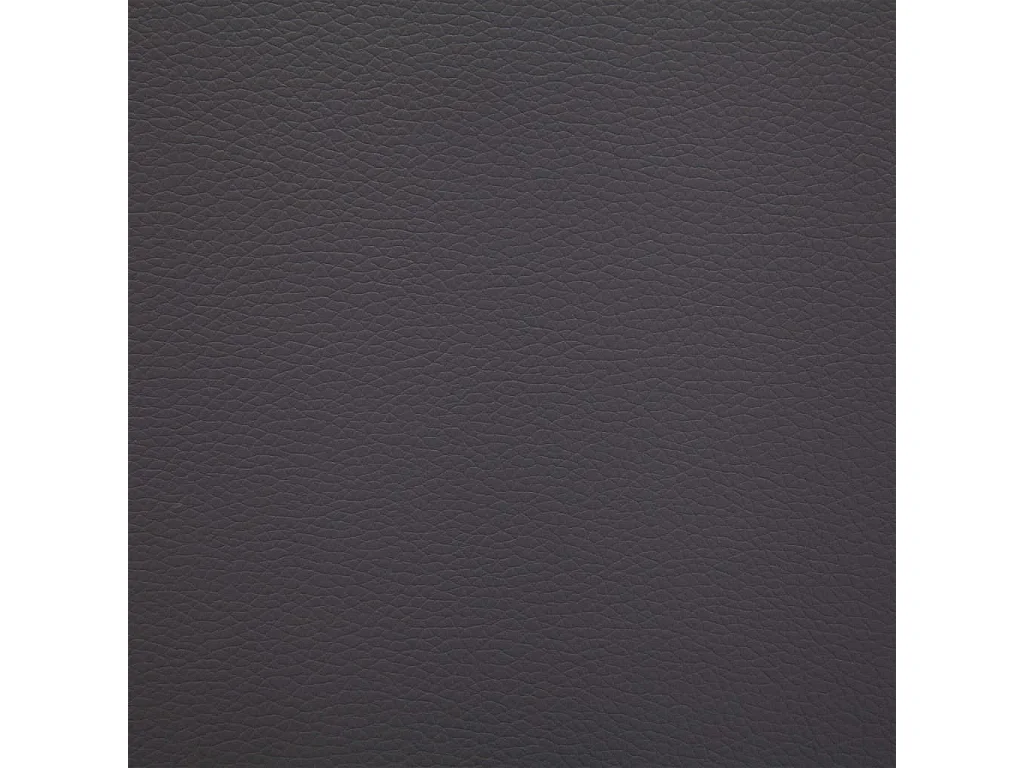 Banco de cuero sintético 106 cm gris