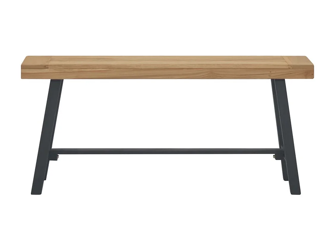 Bankje 110 cm massief teakhout
