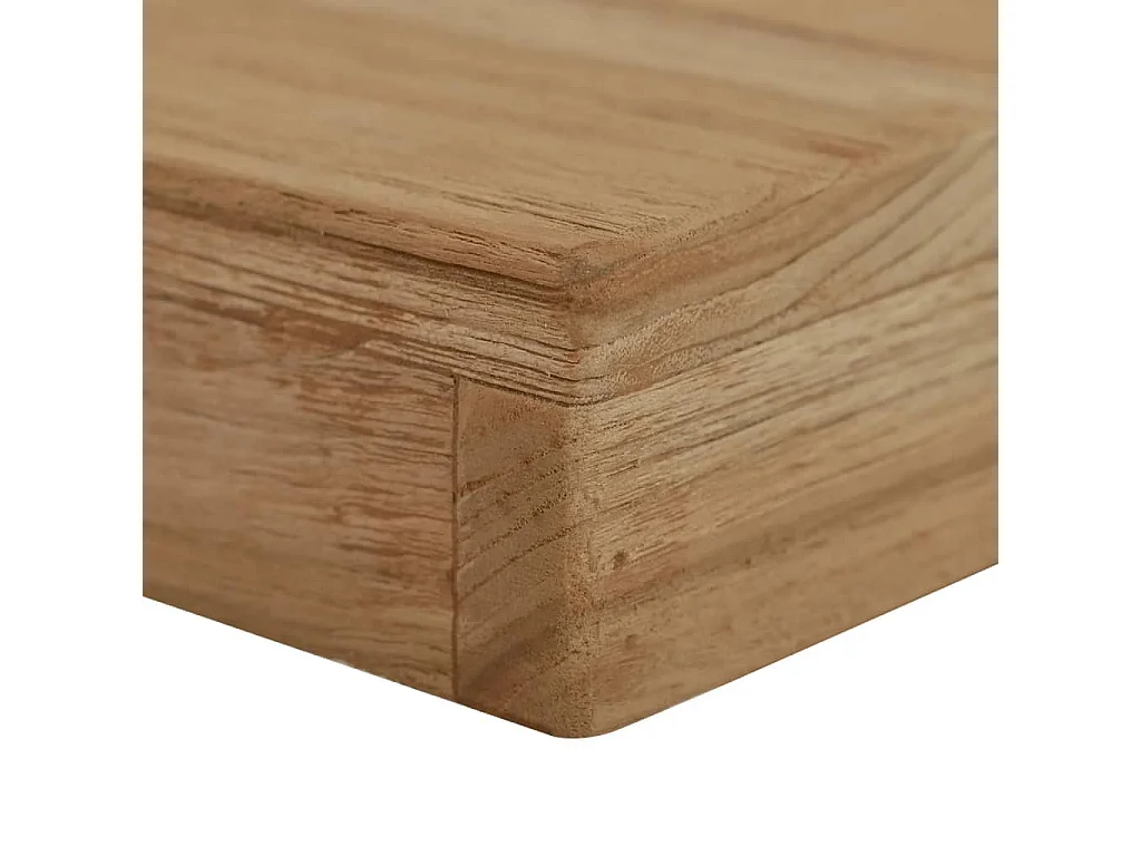 Bank 110 cm Massivholz Teak