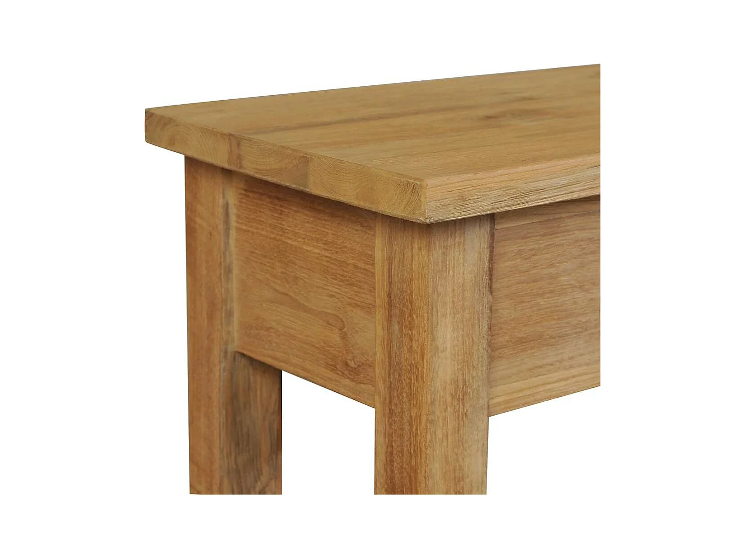 Halbankjeje massief teakhout 90x30x40 cm