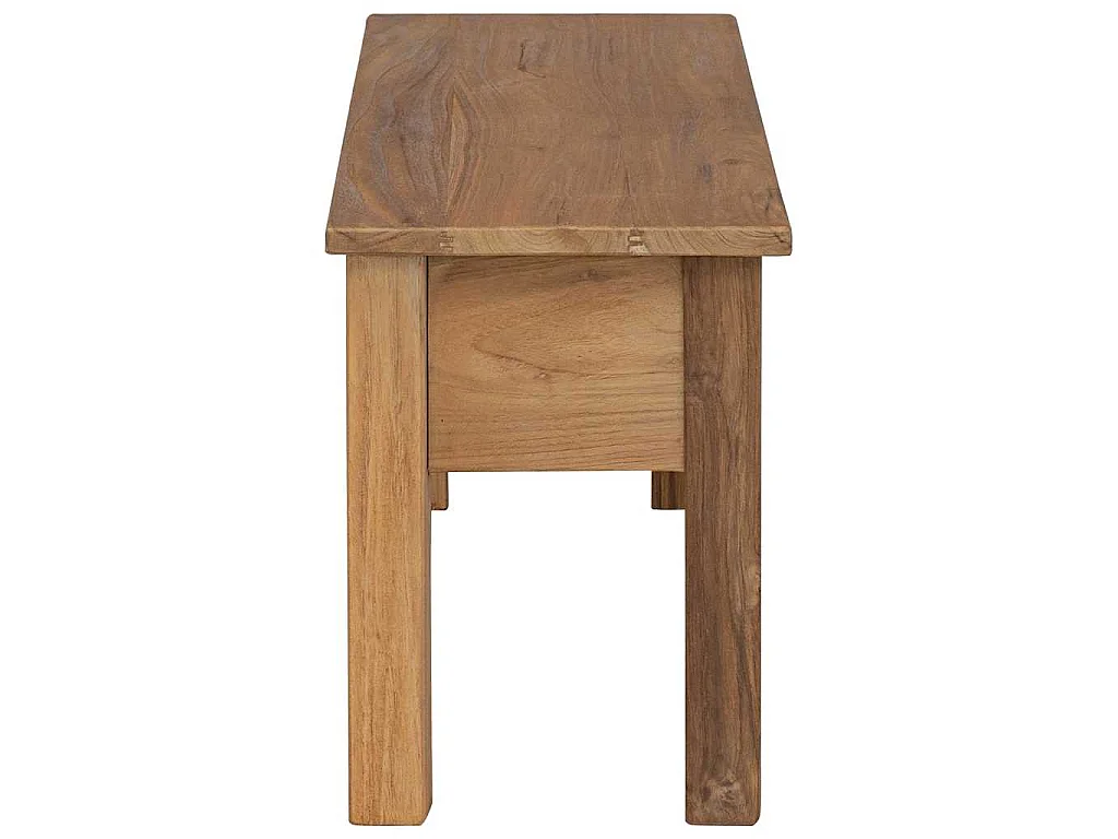 Panca in Legno Teak 90x30x40 cm