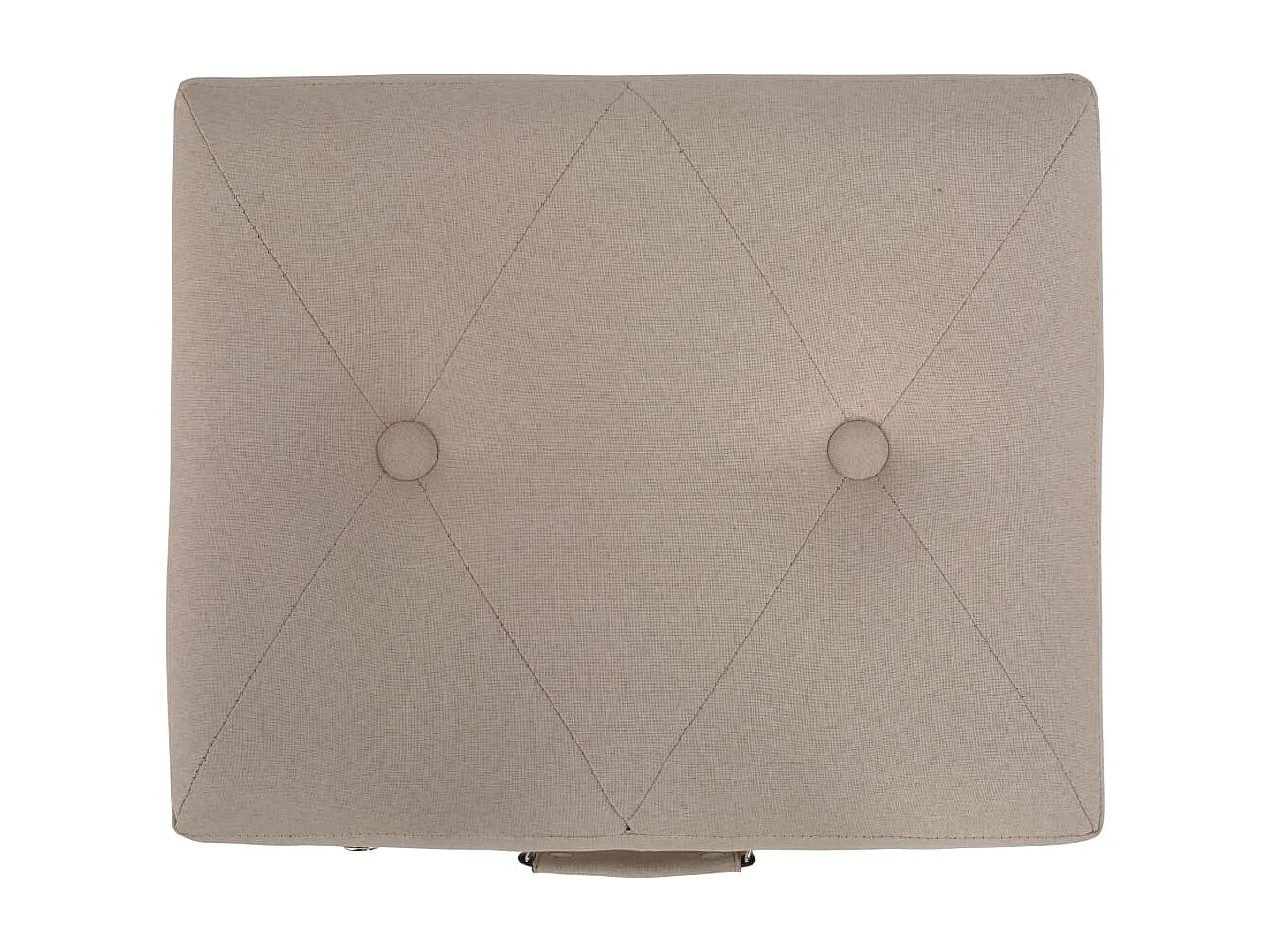 Opbergkruk 40 cm stof beige