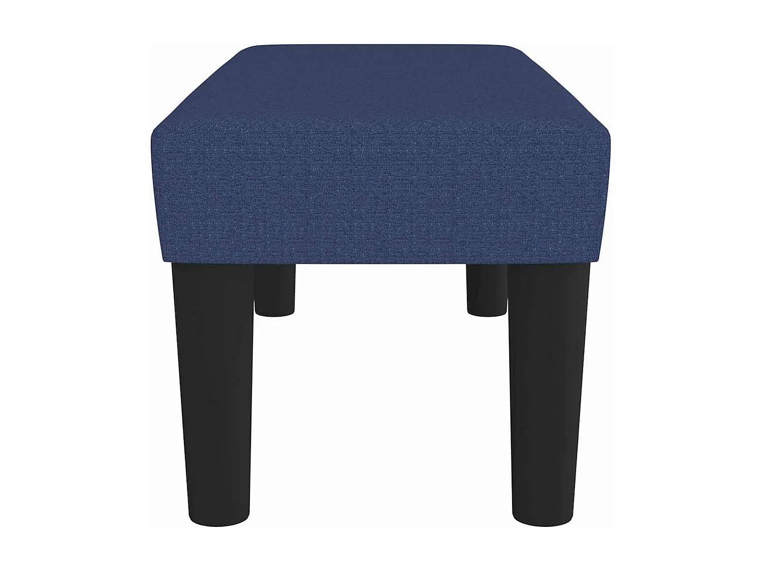 Panca Blu 70x30x30 cm in Tessuto