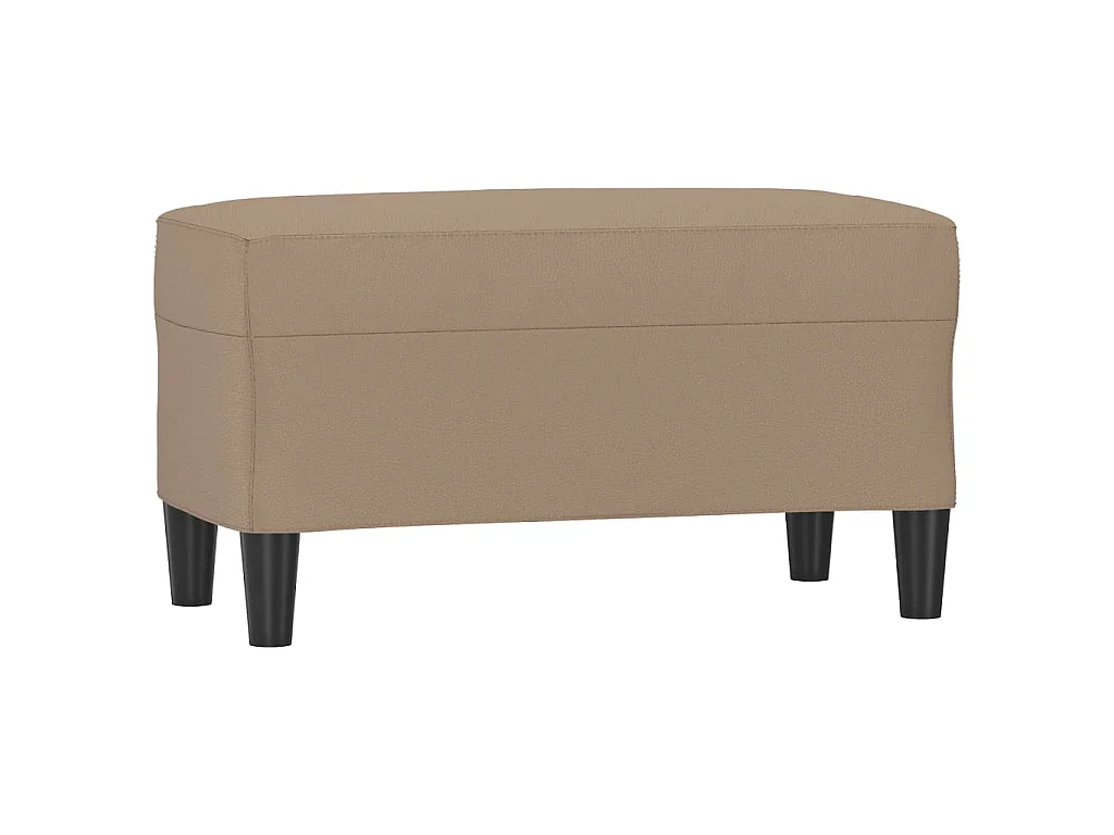 Banc Cappuccino 70x35x41 cm Similicuir