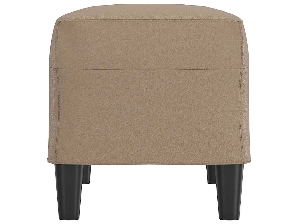 Banc Cappuccino 70x35x41 cm Similicuir