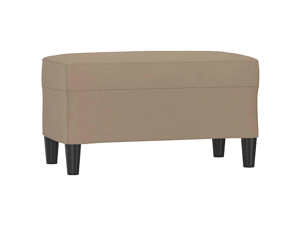 Banc Cappuccino 70x35x41 cm Similicuir