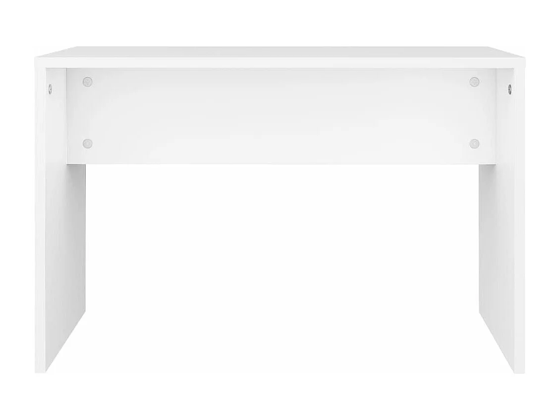 Tabouret de toilette Blanc 70x35x45 cm Bois d'ingénierie