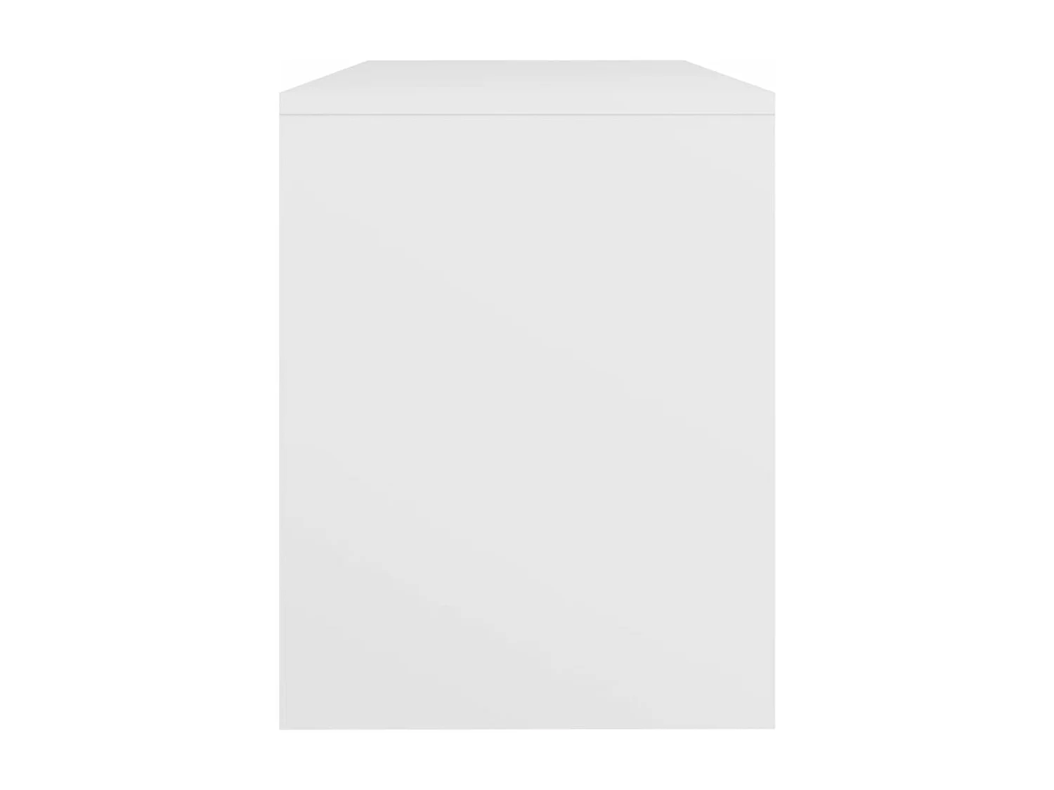 Tabouret de toilette Blanc 70x35x45 cm Bois d'ingénierie