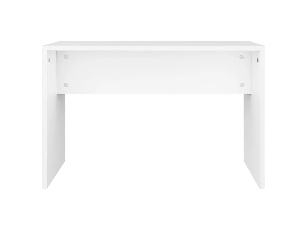 Tabouret de toilette Blanc 70x35x45 cm Bois d'ingénierie