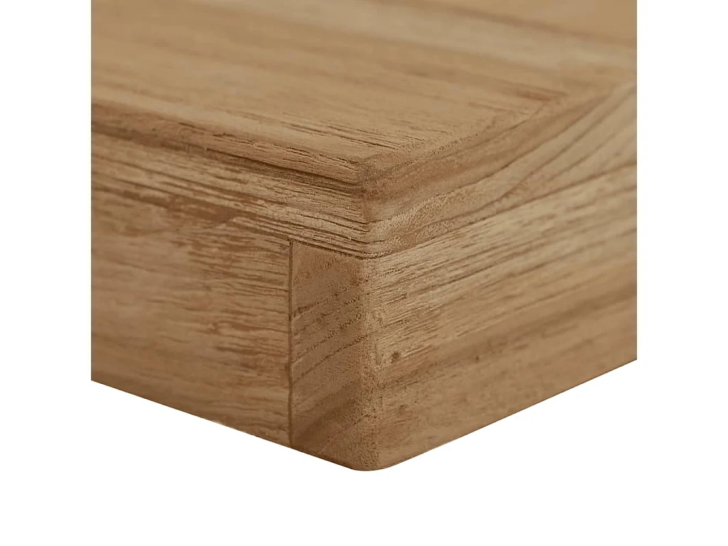 Bank 80 cm Massivholz Teak