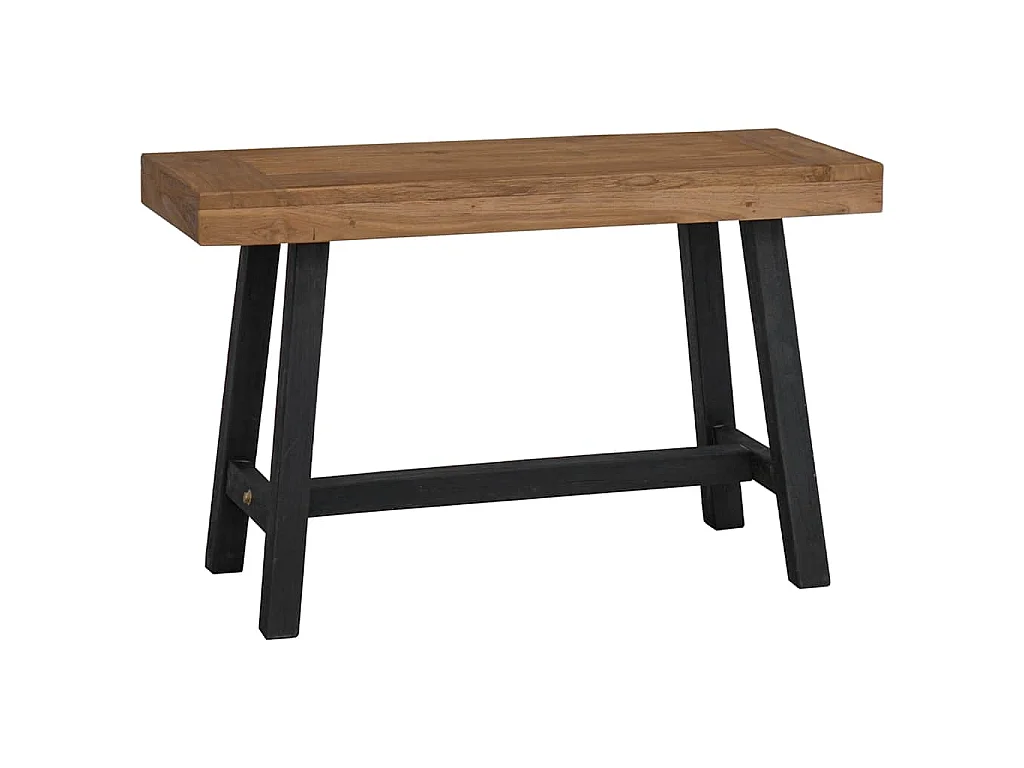Banco de madera maciza de teca 80 cm