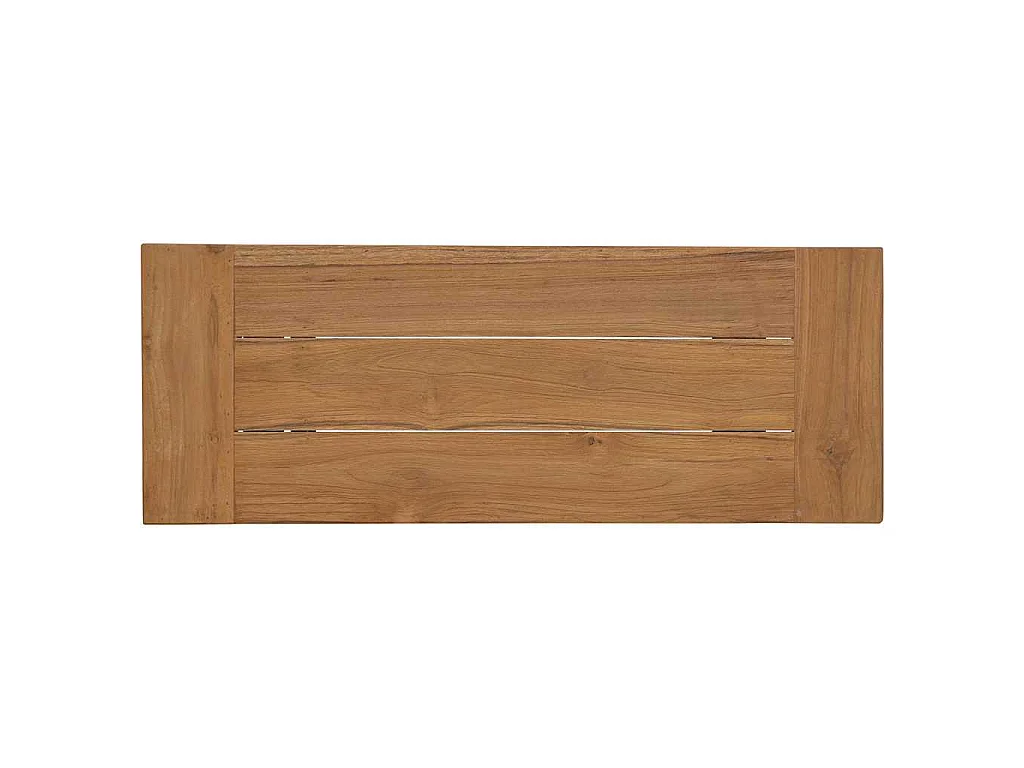 Banco de madera maciza de teca 80 cm
