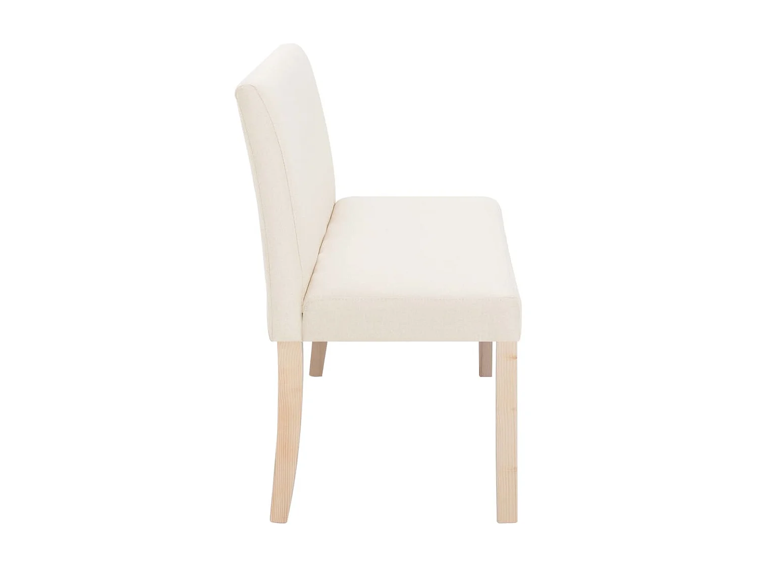 Banc 139,5 cm Crème Polyester