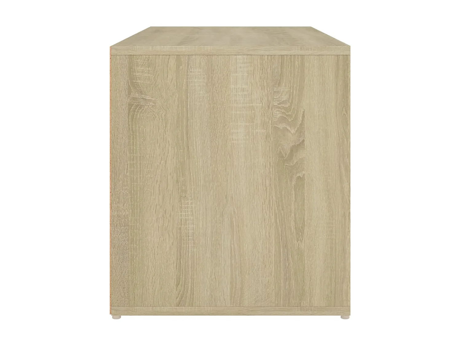 Halbank 80x40x45 cm bewerkt hout sonoma eikenkleurig