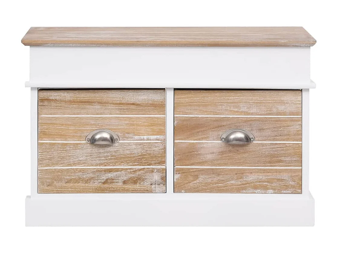 Halbank 70x35x45 cm paulowniahout