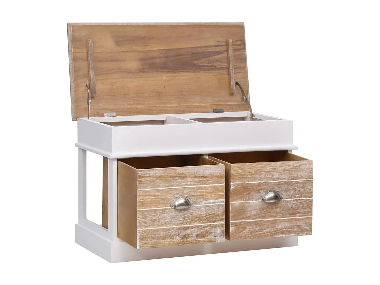 Halbank 70x35x45 cm paulowniahout