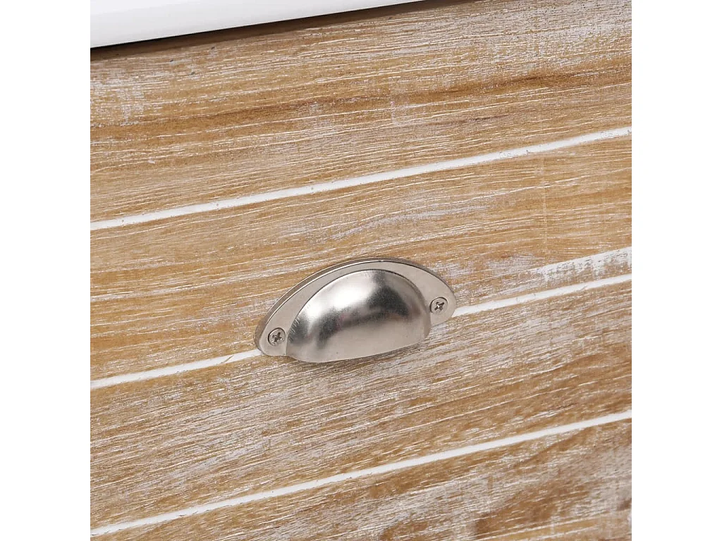 Halbank 70x35x45 cm paulowniahout