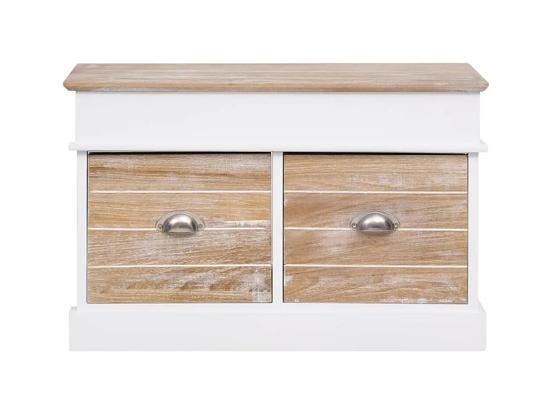 Halbank 70x35x45 cm paulowniahout
