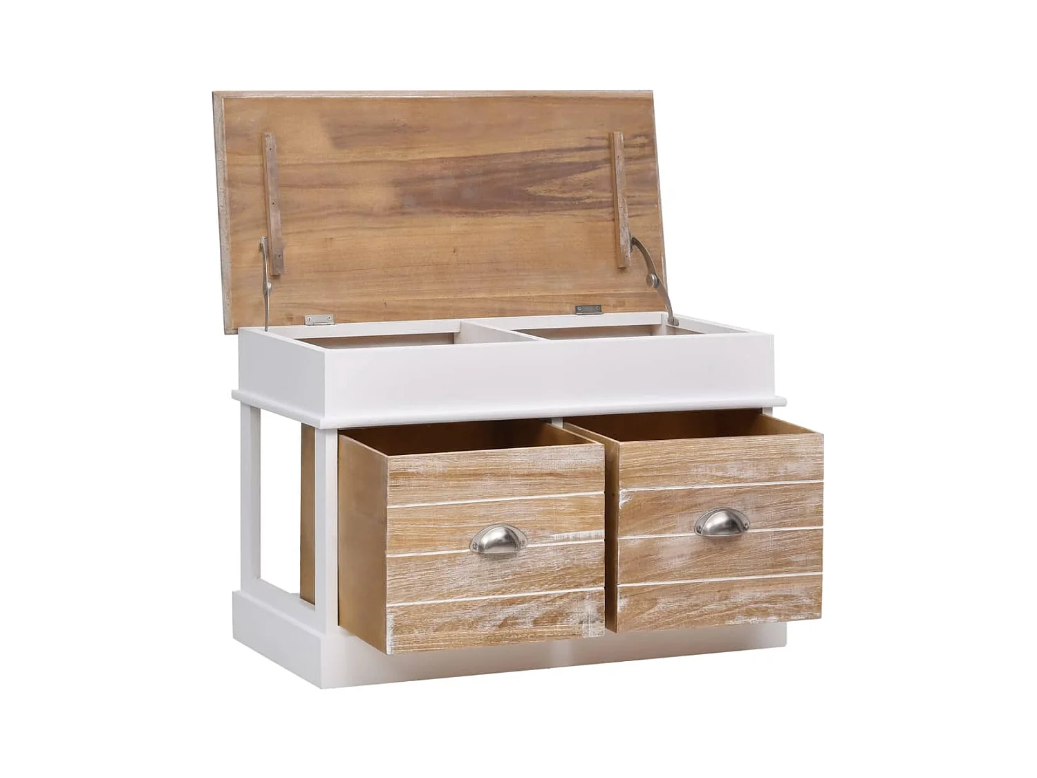 Halbank 70x35x45 cm paulowniahout