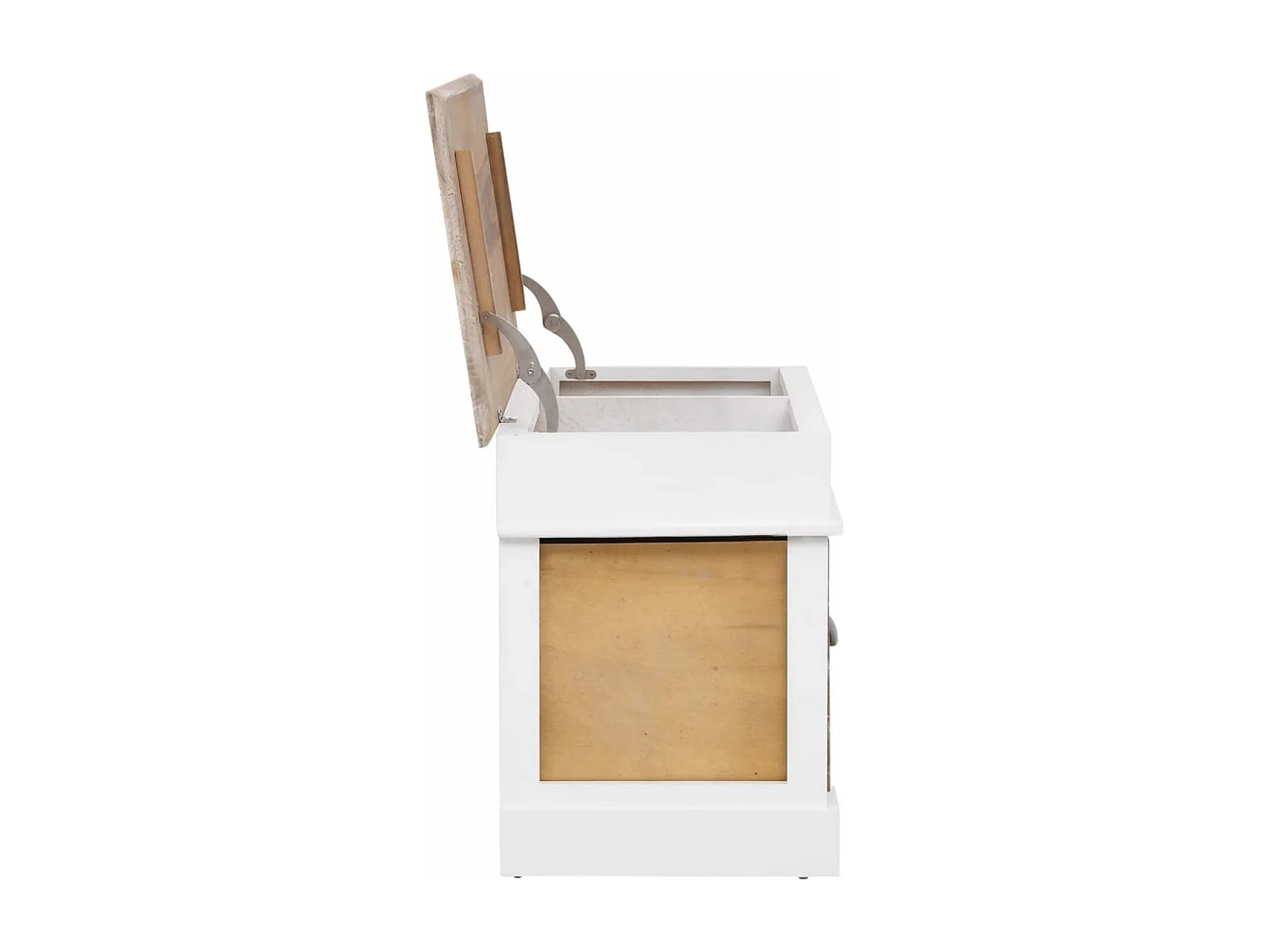 Flurbank 70 x 35 x 45 cm Paulownia Holz