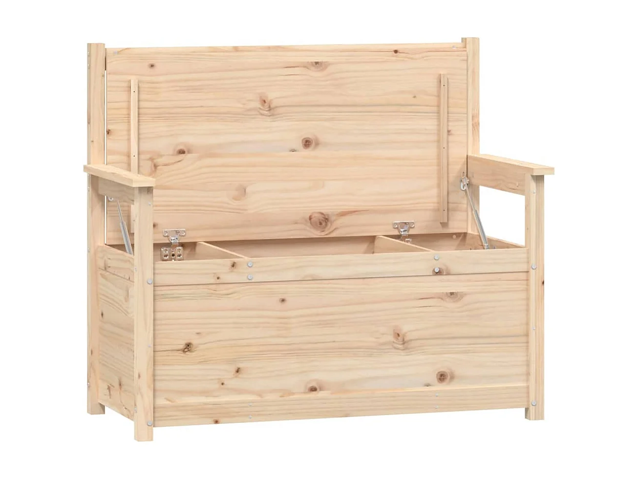 Banc 112,5x51,5x96,5 cm Bois de pin massif