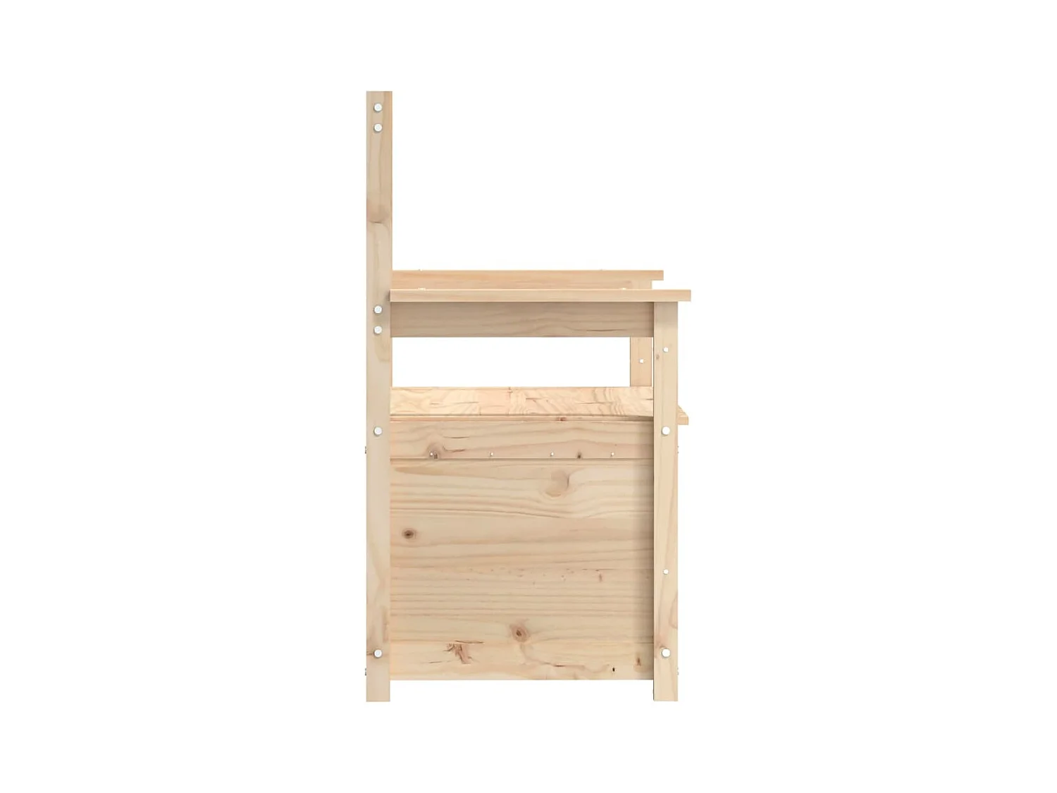 Banc 112,5x51,5x96,5 cm Bois de pin massif