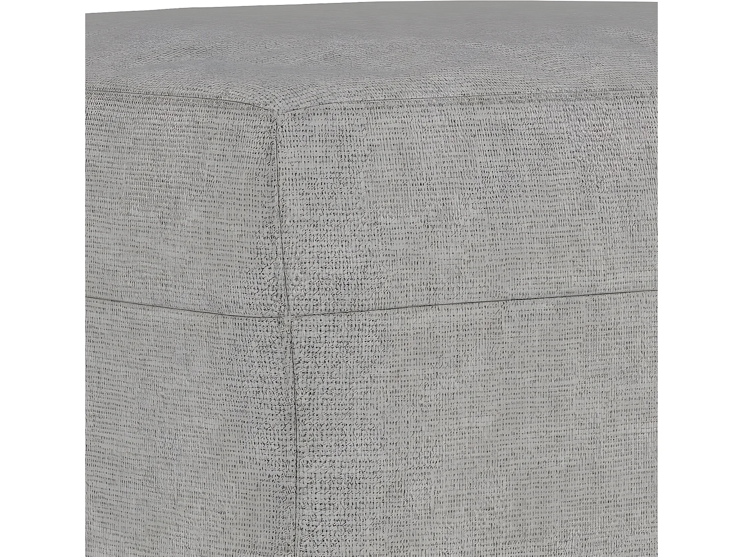 Panca Grigio chiaro 100x35x41 cm in Tessuto