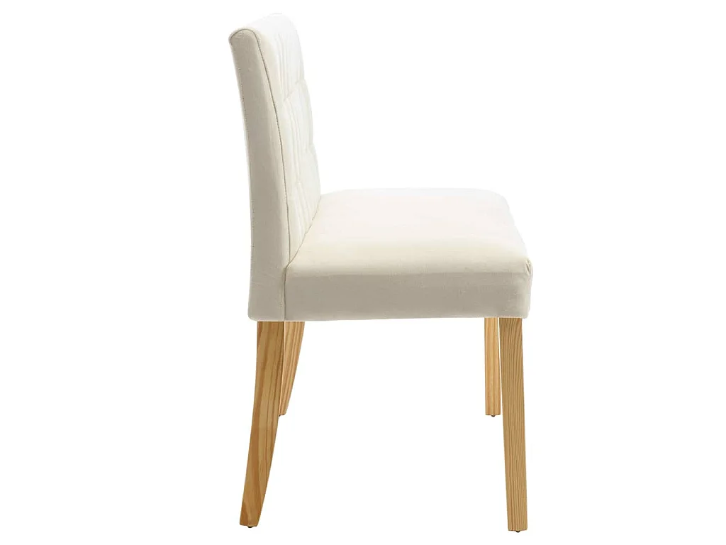 Banco 140 cm veludo cor creme