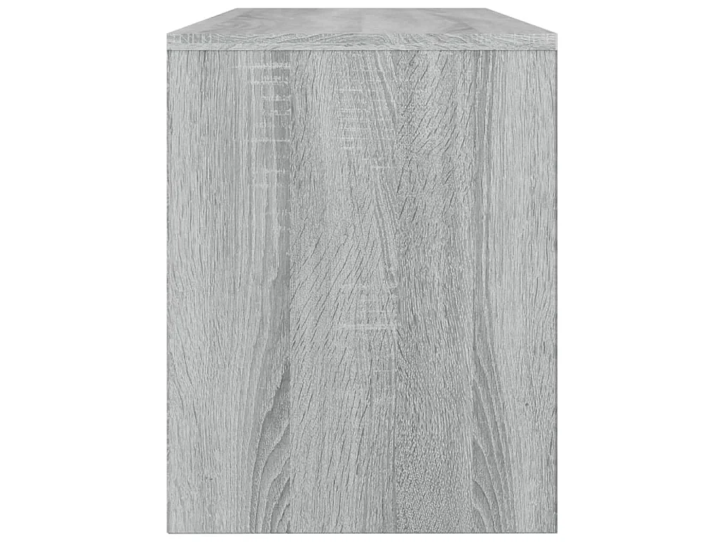 Tabouret de toilette Sonoma gris 70x35x45 cm Bois d'ingénierie