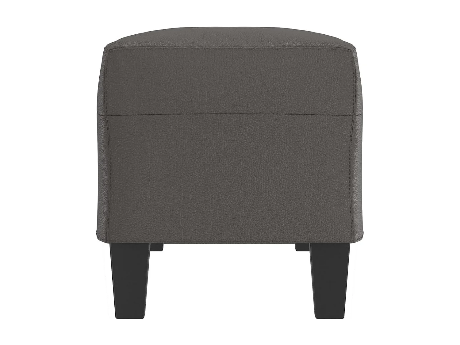 Banc Gris 100x35x41 cm Similicuir