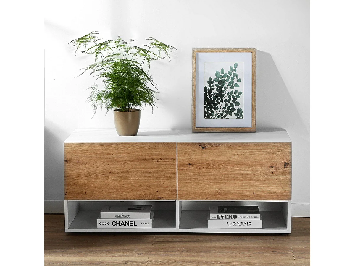 Aufbewahrungsbank mit 2 Schubladen 108,9x41,7x46,1 cm